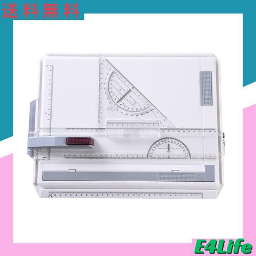 ETRAVEL 製図板 A4 図面 製図台 建築 卓上製図板 製図用品 製図道具 定規付 イラスト 背景 工作 事務用品 学生 オフィス用具 内装  建設 の通販はau PAY マーケット - Ｅ４Ｌｉｆｅ | au PAY マーケット－通販サイト