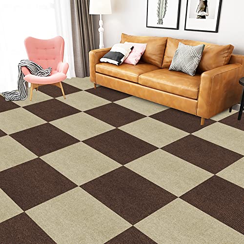 HUIJIE ジョイント マット 吸着 滑り止め カーペット パズルマット30x30cm 40枚 大判 防音 フローリング 防音マット 床の保護と装飾 ずれの通販は 5,945円