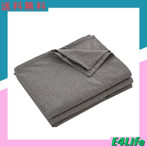 フラットシーツ キング 250x290cm 敷きシーツ ベッドシーツ オーガニックコットン アッパーシーツ 洗いざらしの綿100% 無地 グレーの通販は 5,135円