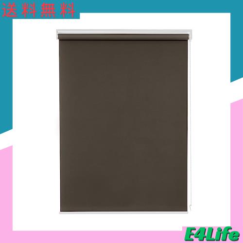 Deconovo ロールスクリーン ロールカーテン 幅160cm 丈180cm ブラウン 1級遮光 断熱 遮熱 防寒 防音 UVカット 表裏同色の通販は 8,009円