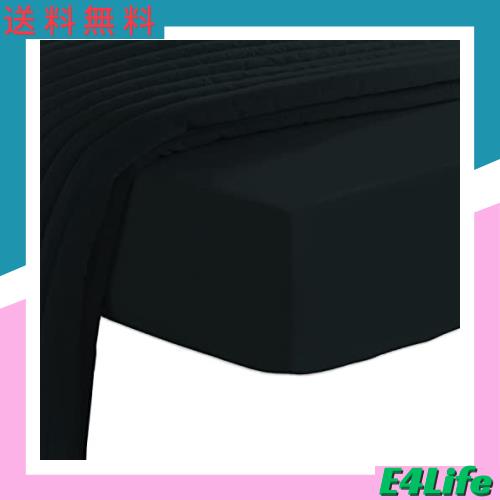 Pizuna 400スレッドカウントコットン ボックスシーツ - ベッドカバー (クイーン) 長繊維綿100% 高級コットンサテン 家庭洗濯機洗い可 ボの通販は 5,567円