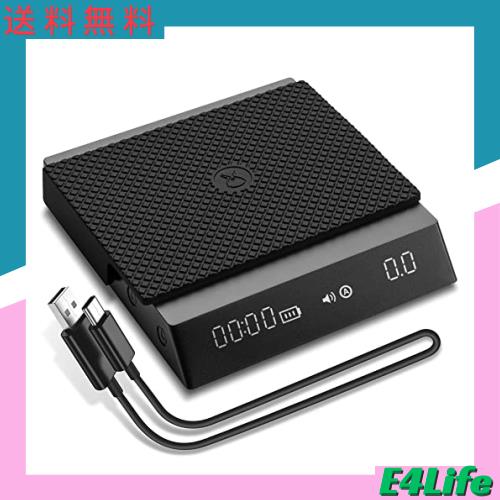 TIMEMORE タイムモア コーヒー スケール タイマー付き 流量測定 デジタルコーヒースケール ドリップ コーヒー エスプレッソマシーンに最の通販は 11,982円