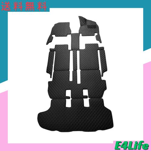 YORKNEIC フロアマット トヨタ ノア/ヴォクシー適用 80系 7人乗り ガソリン車 専用設計 合成レザー ラゲッジマット カーマット 滑り防止 の通販は