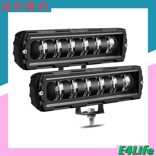 KAWELL 60W フォグランプ led バイク フォグランプ 8D PC レンズ 4000lm 6000Kクールホワイトライト 広角タイプ 投光器 2個セット (AV061の通販は 4,987円