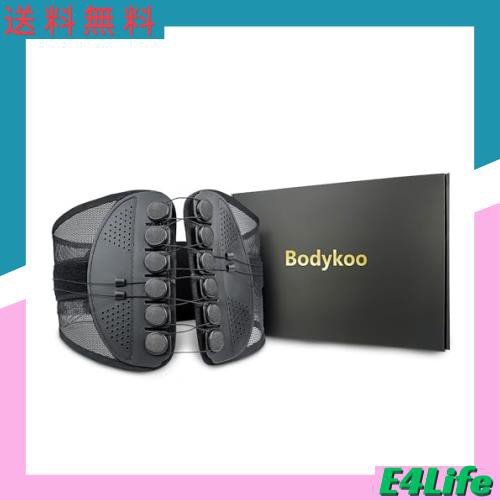 [Bodykoo] 腰サポーター 腰用 コルセット 腰コルセット 強力固定サポート サポートベルト 腰用ベルト メッシュ通気 省力動滑車 自?？？整 の通販は