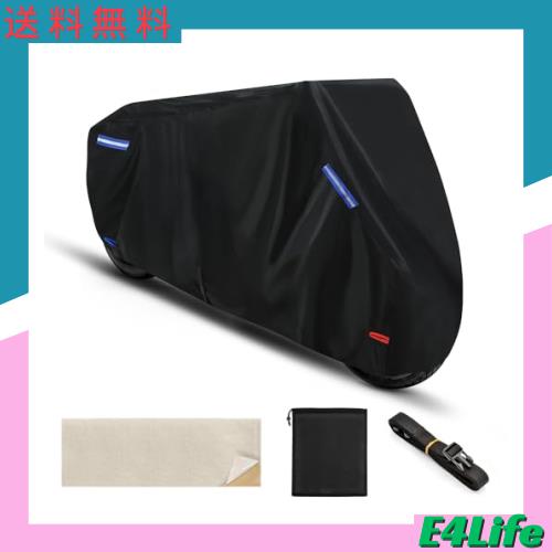 バイクカバー 耐水圧20,000mmH？O [全シリーズ車種対応] 湿気対策 盗難防止 専用耐熱パッド付き (スタンダード, 標準モデル-LL[245*125*10の通販は 5,825円