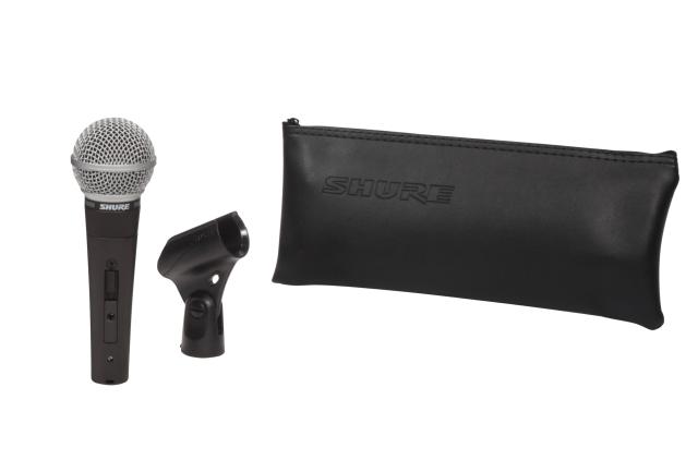 SHURE シュア SM58S ダイナミックマイク : ON/OFFスイッチ付き マイクスタンド用ネジ無 単一指向性 カーディオイド XLR 有線 ボーカル 歌_7
