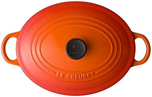 ル・クルーゼ(Le Creuset) 鋳物 ホーロー 鍋ココット・オーバル25 cm
