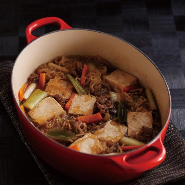 ル・クルーゼ シグニチャー ココット・オーバル 27cm [チェリーレッド