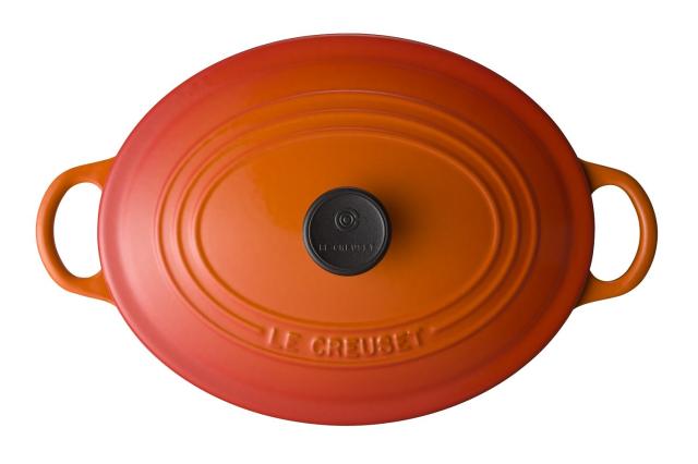 ル・クルーゼ ココットオーバル 27 オレンジ ル・クルーゼ(Le Creuset