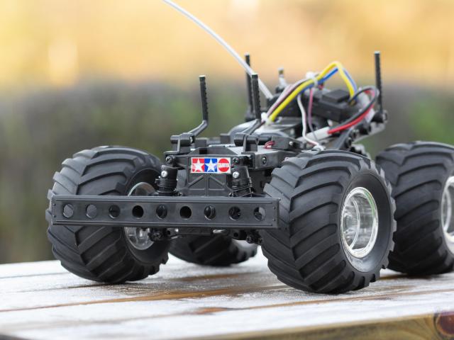 タミヤ 1/10 電動RCカーシリーズ No.242 ワイルドウイリー2 オフロード