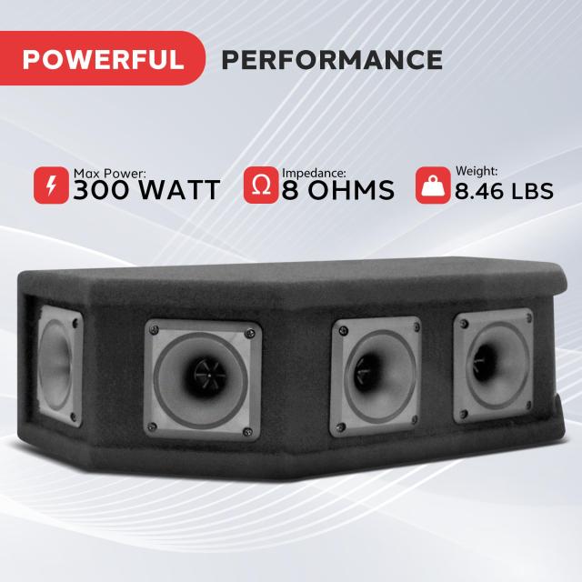 Pyle 6WAY DJ ツィーター スピーカーシステム】 最大出力300W 定格出力