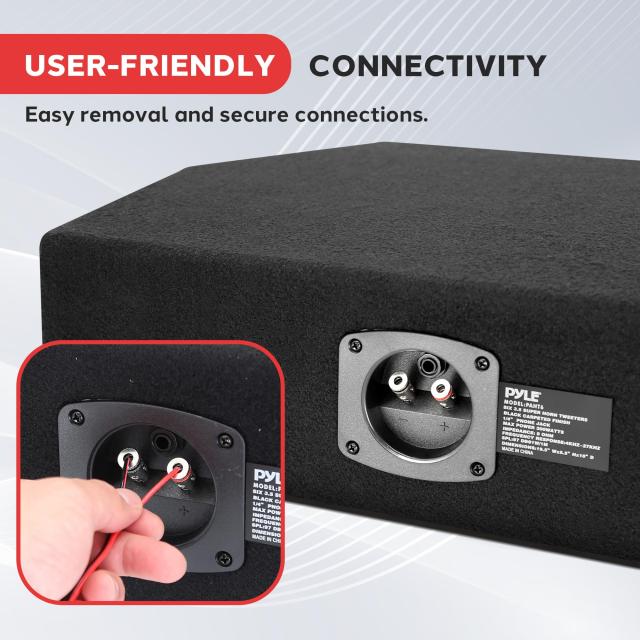 Pyle 6WAY DJ ツィーター スピーカーシステム】 最大出力300W 定格出力