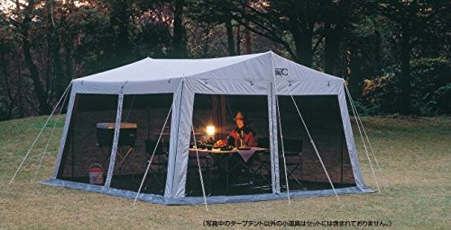 キャプテンスタッグ ラニー メッシュタープテント M-8717の通販はau