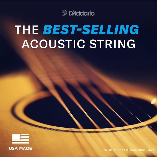 D’Addario ダダリオ アコースティックギター弦 フォスファーブロンズ Light .012-.053 EJ16-B25 25set入りバルクパック 【国内正規品】_2