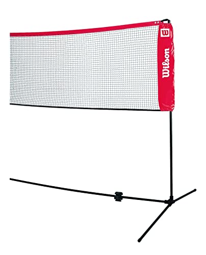 【美品】Wilsonウィルソン テニス 簡易ネット スターターテニスネット 3m Wilson(ウイルソン) テニス 簡易ネット STARTER TENNIS NET