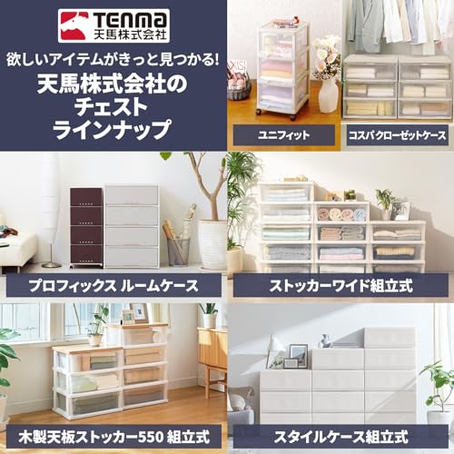 天馬(Tenma) たくさん収納できる衣装ケース 日本製 押入れ収納