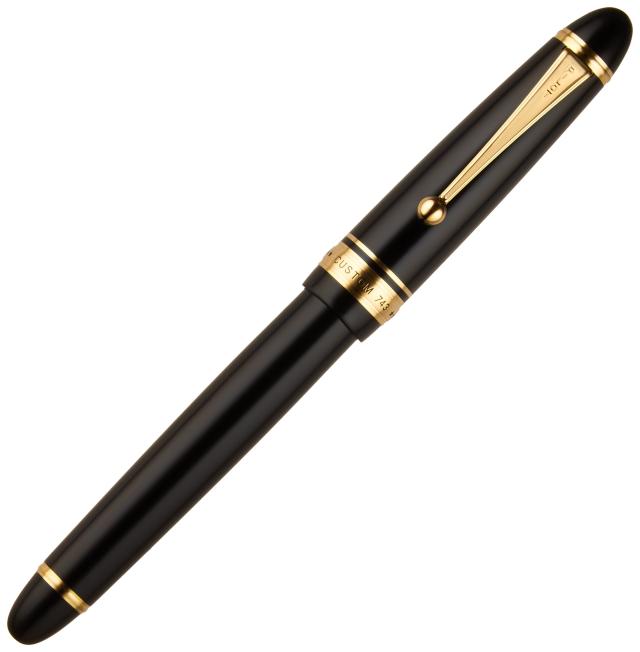 PILOT 万年筆 マンネンヒツ カスタム743 B SF ブラック FKK3000RBSF