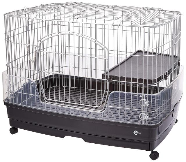 【新品未使用】マルカンクリアケージMマルチカラー/うさぎ・チンチラ・モルモット☆ 新品未使用】マルカンクリアケージMマルチカラー/うさぎ・チンチラ