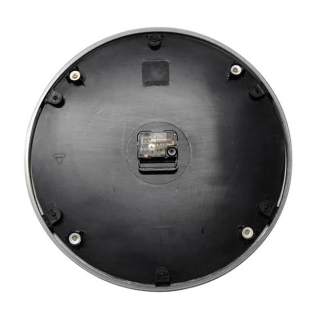 ダルトン(Dulton) ダブルフェイス ウォール クロック ブラック 存在感ある壁付け両面時計 高さ380mm 幅445mm 奥行130mm S82429BK