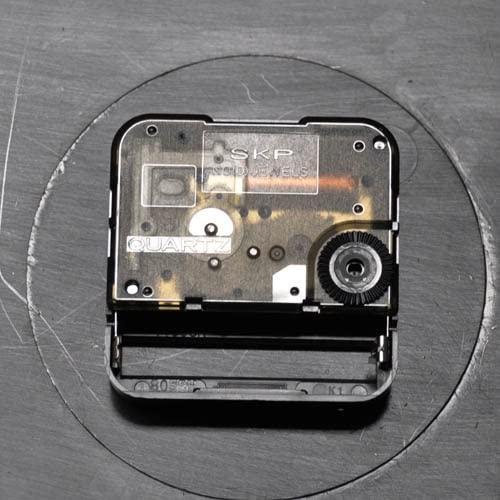 ダルトン(Dulton) ダブルフェイス ウォール クロック ブラック 存在感ある壁付け両面時計 高さ380mm 幅445mm 奥行130mm S82429BK