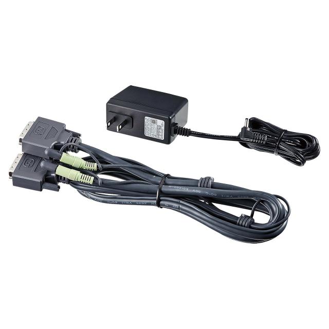 サンワサプライ フルHD対応DVIディスプレイ分配器(4分配) VGA-DVSP4_5