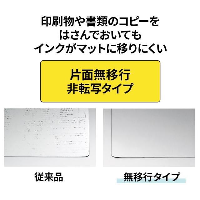 足し加える 学習机つや消し 片面非書き換える 光輝 朦々たる 1045×620粍 40-951
