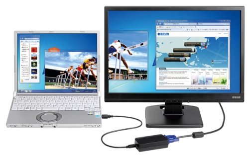 アイ・オー・データ マルチ画面 USBグラフィック アナログRGB対応 WXGA+/SXGA対応 USB2.0接続 日本メーカー USB-RGB2_2