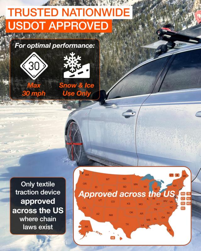 オートソック(Autosock) AutoSock 「布製タイヤすべり止め」 チェーン