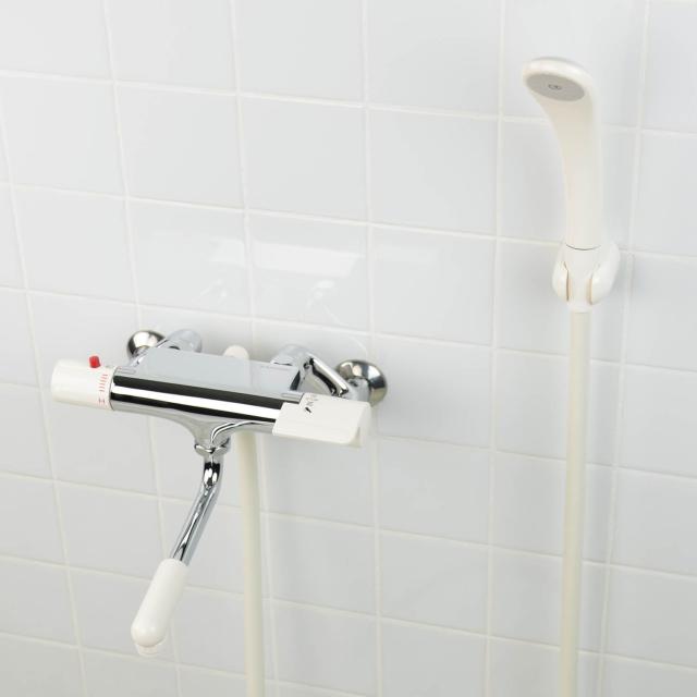 カクダイ サーモスタットシャワー混合栓 173-110_1