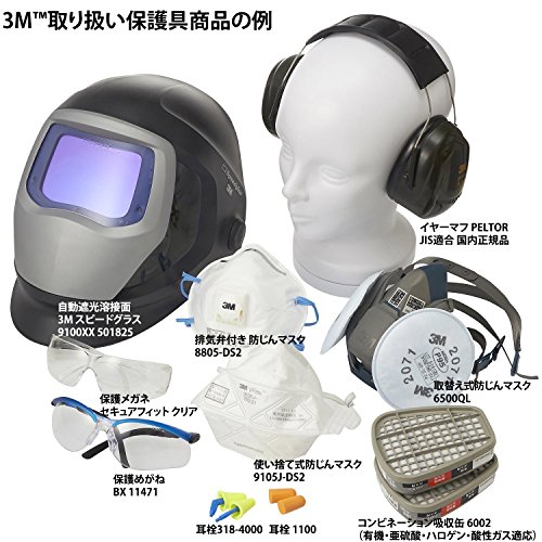 N95同等品] 3M(スリーエム) 防じんマスク 8805-DS2 10枚/箱 国家検定