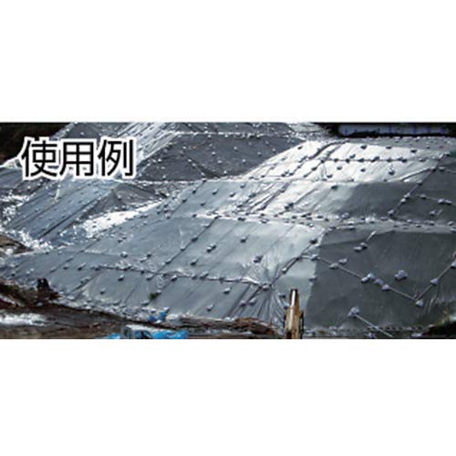トラスコ中山(TRUSCO) エコ超厚手UVシート#5000 ODグリーン 10.0×10.0m TUV50001010_2
