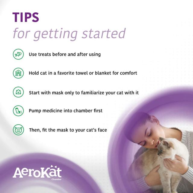 AeroKat Feline Aerosol Chamber for Cats エアロカット フェリーン