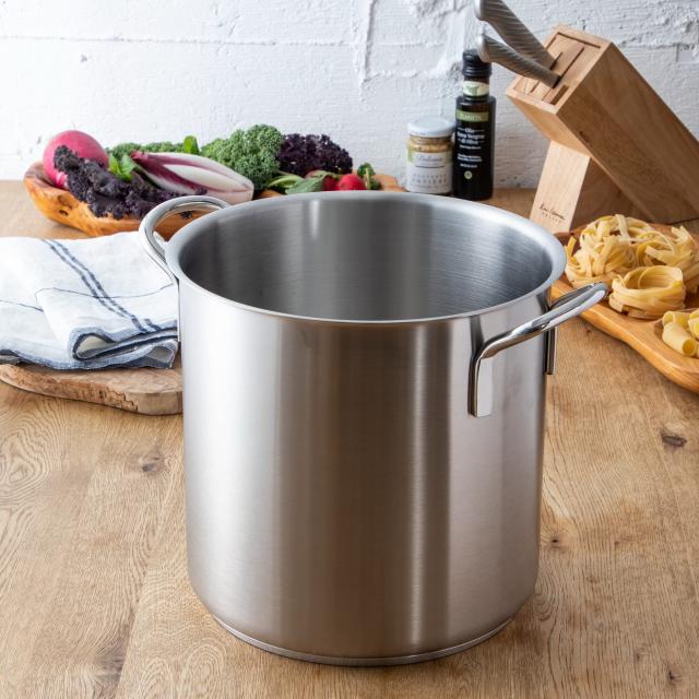 遠藤商事 業務用 (ムラノ) インダクション 寸胴鍋 36cm IH対応 (蓋無