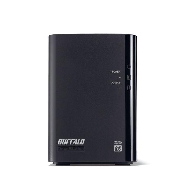 BUFFALO RAID1対応 USB3.0用 外付けハードディスク 2ドライブモデル
