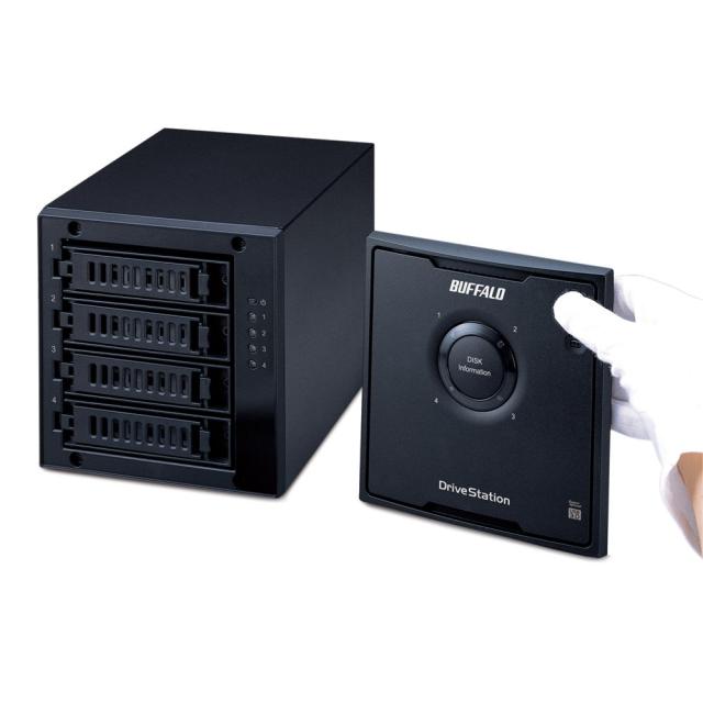 BUFFALO RAID5対応 USB3.0用 外付けハードディスク 12TB HD-QL12TU3/R5J