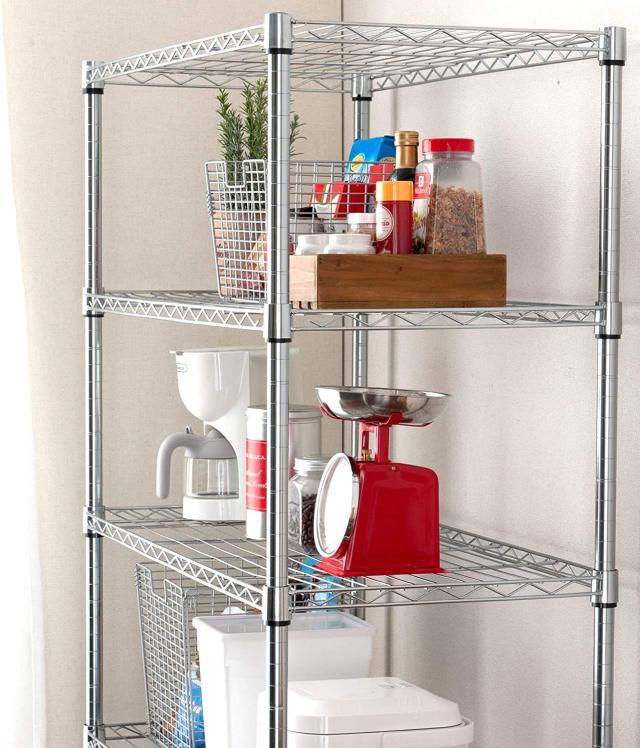 ドウシシャ ルミナス互換 メタルルミナスラック 幅120 5段 スチール