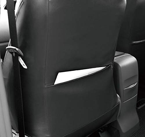 ボンフォーム(BONFORM) シートカバー ソフトレザーDX W5-4プリウスアルファ 専用3列車 W5-4プリウスアルファ ブラック 4450-34BK_3