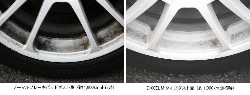 DIXCEL ( ディクセル ) ブレーキパッド【M type】(フロント用) トヨタ スターレット / カローラ / MR2 / ラウム / スパシオ M-311046