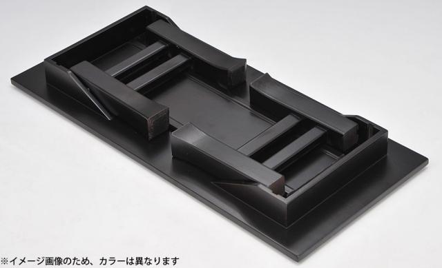 オスマック 経机 文机 供物台 供養台 写経机 仏壇前 折りたたみ コンパクト 桐製 幅75cm ブラウン SDX-750BR