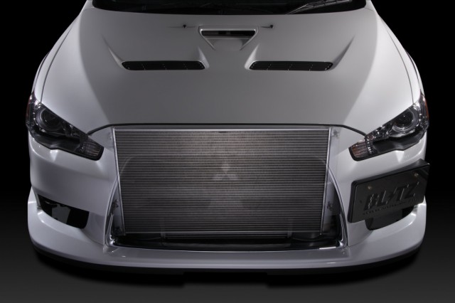 BLITZ(ブリッツ) RACING RADIATOR TypeZS(レーシングラジエター タイプZS) 42mmオールアルミタイプ インプレッサ WRX STI(GRB/GRF/GVB/GV