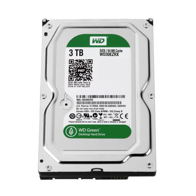 WD HDD 内蔵ハードディスク 3.5インチ 3TB Green WD30EZRX-1TBP / Intellipower / SATA 6Gb/s / 2年保証_1
