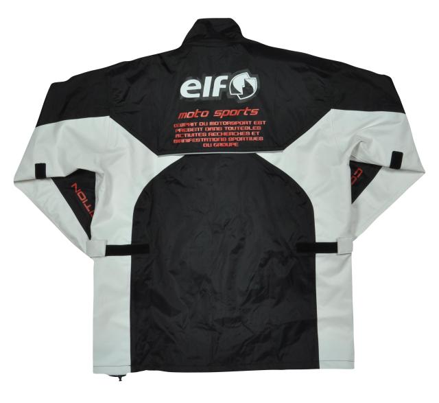 エルフ(ELF) バイク用レインスーツ セパレート BK 3L ELR-3291_1
