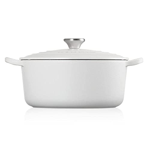 ル・クルーゼ(Le Creuset) 鋳物 ホーロー 鍋 ココット・ロンド 24 cm コットン ガス IH オーブン 対応 【日本正規販売品_1