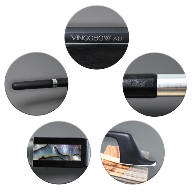 VINGOBOW ジャーマンカーボンファイバーコントラバスボウGerman double