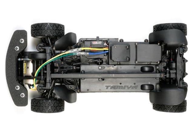 タミヤ male 1/10 電動RCカーシリーズ No.569 ランチア デルタ インテグラーレ (XV-01シャーシ) オフロード 58569_1