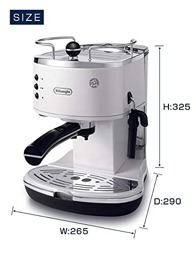 【新品・未開封】De'Longhi デロンギ エスプレッソメーカーECO310W DeLonghi エスプレッソマシン ホワイト ECO310 De'Longhi エスプレッソ