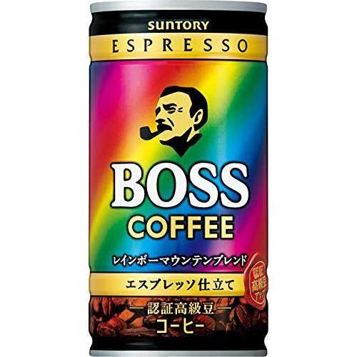 サントリー BOSS 無糖ブラック 185g × 3ケース（1ケース30缶入り）_1
