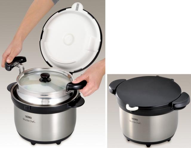 サーモス 真空保温調理器 シャトルシェフ 3.0L (3~5人用) クリア 