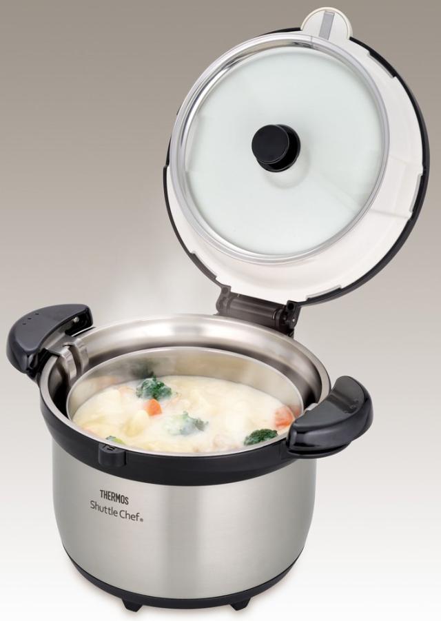 サーモス 真空保温調理器 シャトルシェフ 3.0L (3~5人用) クリア 